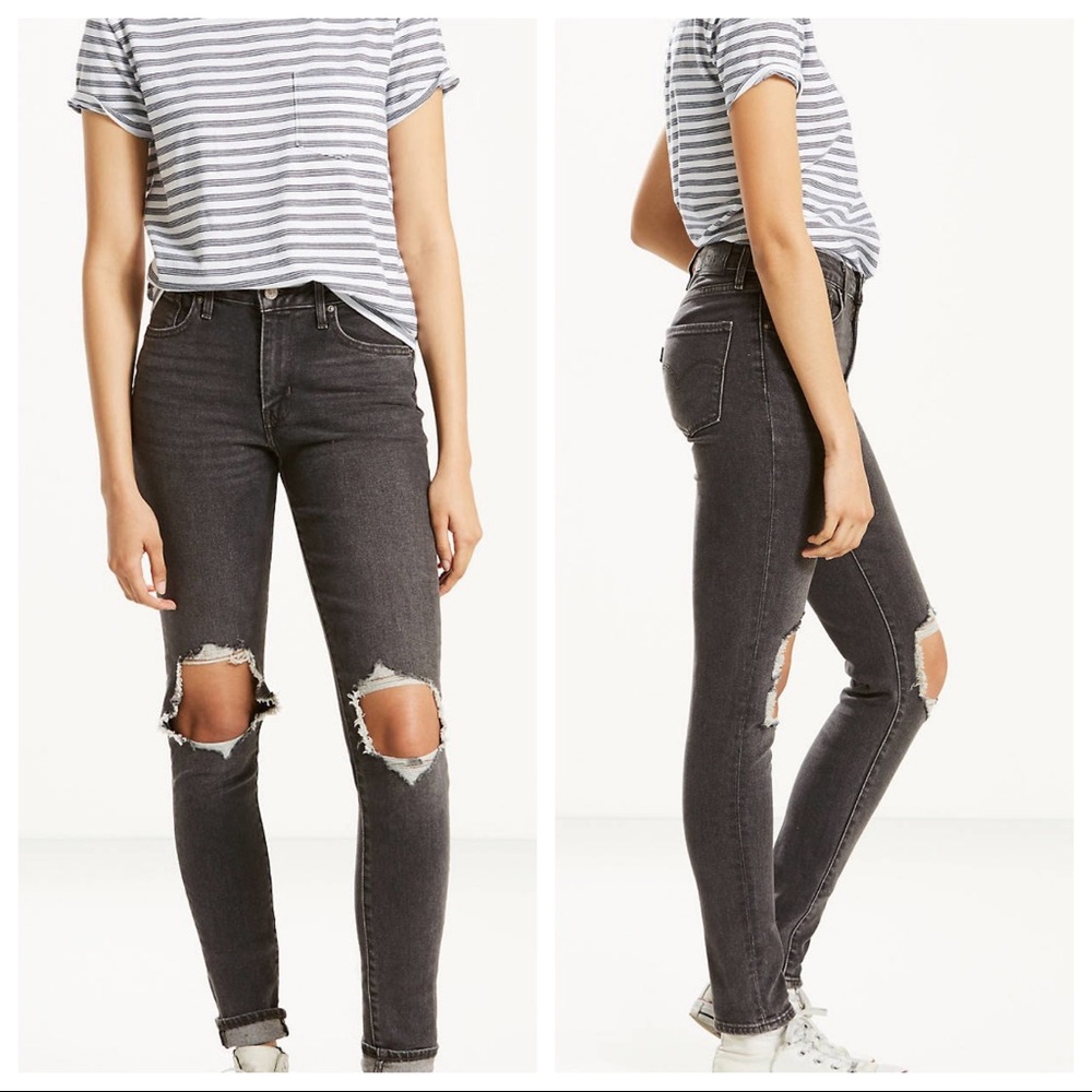 Levi’s distressed 721’s